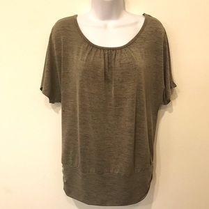 Apt.9 Poly Spandex Top Size Medium